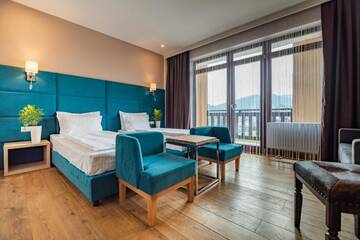 Фото номера Четырехместный номер Делюкс Отель F&amp;B Spa Resort (ex. Fomich Hotel) г. Буковель 6