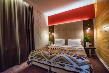 Фото номера Двухместный номер с 1 кроватью Отель F&amp;B Spa Resort (ex. Fomich Hotel) г. Буковель 7