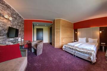 Фото номера Двухместный номер с 1 кроватью Отель F&amp;B Spa Resort (ex. Fomich Hotel) г. Буковель 11