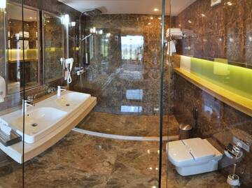 Фото номера Номер Делюкс для новобрачных Отель F&amp;B Spa Resort (ex. Fomich Hotel) г. Буковель 8
