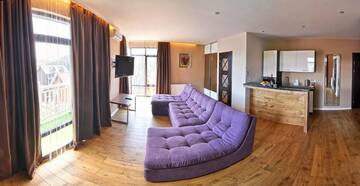 Фото номера Номер Делюкс для новобрачных Отель F&amp;B Spa Resort (ex. Fomich Hotel) г. Буковель 9