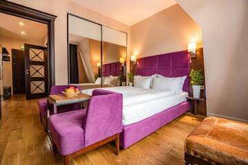 Фото номера Семейный номер с видом на горы Отель F&amp;B Spa Resort (ex. Fomich Hotel) г. Буковель 3
