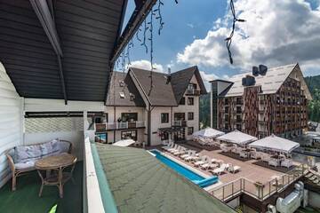 Фото номера Коттедж Отель F&amp;B Spa Resort (ex. Fomich Hotel) г. Буковель 19