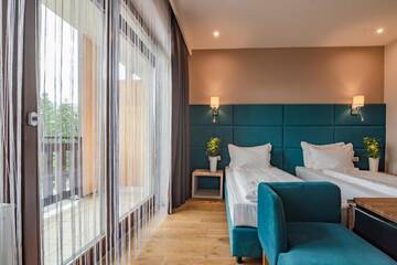 Фото номера Полулюкс с балконом Отель F&amp;B Spa Resort (ex. Fomich Hotel) г. Буковель 8