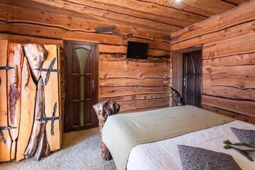 Фото номера Двухместный номер с 1 кроватью и балконом Отель Stara Pravda Hotel - Vykrutasy г. Буковель 4