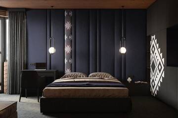 Фото номера Трехместный номер с балконом Отель Stara Pravda Hotel - Vykrutasy г. Буковель 2
