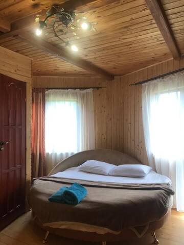 Фото номера Коттедж с 6 спальнями Дома для отпуска Cottage Kalina г. Буковель 71