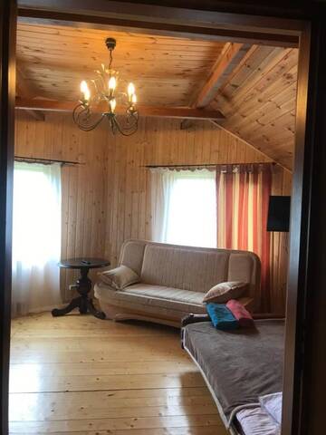 Фото номера Коттедж с 6 спальнями Дома для отпуска Cottage Kalina г. Буковель 75