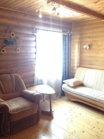 Фото номера Коттедж с 6 спальнями Дома для отпуска Cottage Kalina г. Буковель 50