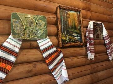 Фото номера Коттедж с 6 спальнями Дома для отпуска Cottage Kalina г. Буковель 84