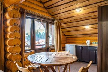 Фото номера Двухуровневый люкс с 3 спальнями Отель Eco Hotel Bungalo г. Буковель 6