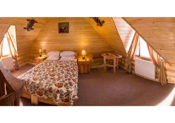 Фото номера Двухуровневый номер Отель Eco Hotel Bungalo г. Буковель 7