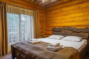 Фото номера Люкс с 2 спальнями Отель Eco Hotel Bungalo г. Буковель 4