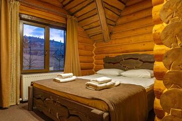 Фото номера Люкс с 2 спальнями Отель Eco Hotel Bungalo г. Буковель 5