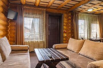 Фото номера Люкс с 2 спальнями Отель Eco Hotel Bungalo г. Буковель 11