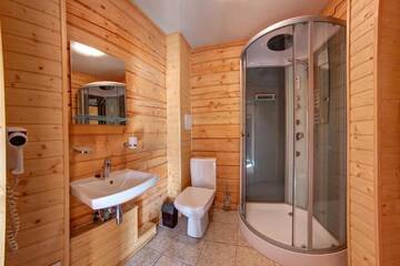 Фото номера Стандартный двухместный номер с 1 кроватью Отель Altair Hotel г. Буковель 5