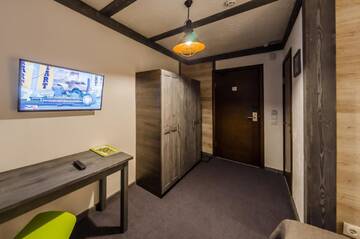 Фото номера Двухместный номер с 1 кроватью Отель Chalet CrepDeChine Hotel г. Буковель 4