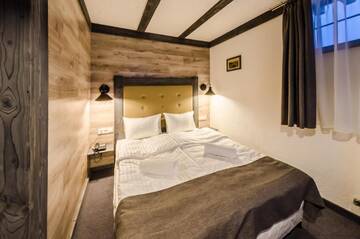 Фото номера Двухместный номер с 1 кроватью Отель Chalet CrepDeChine Hotel г. Буковель 3