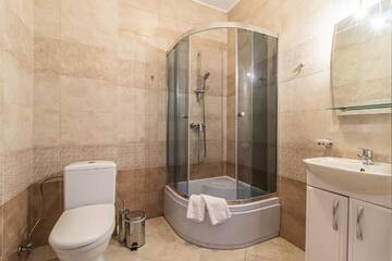 Фото номера Двухместный номер с 1 кроватью и балконом Отель Hotel Pid Strihoju г. Буковель 15