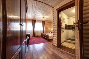 Фото номера Стандартный двухместный номер с 1 кроватью Отель Villa Victoria г. Буковель 8