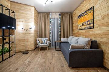 Фото номера Апартаменты-студио Отель Chalet du Mont г. Буковель 5