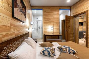 Фото номера Апартаменты-студио Отель Chalet du Mont г. Буковель 6