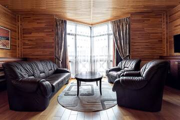 Фото номера Люкс с 2 спальнями и балконом Отель Chalet du Mont г. Буковель 5