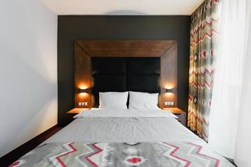 Фото номера Двухместный номер с 1 кроватью Отель Отель «Goral Hotel &amp; Spa» г. Буковель 4