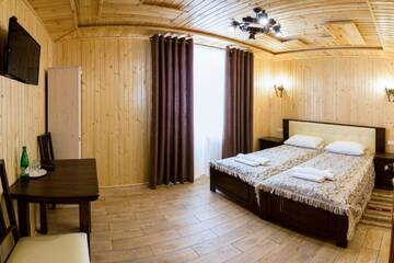 Фото номера Семейный номер с видом на горы Дома для отпуска Villa 278 г. Буковель 9