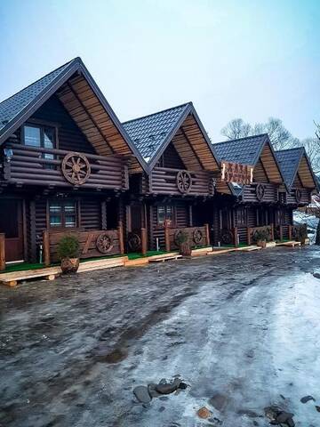 Фото номера Семейный люкс с балконом Лоджи Cottage Hata Zustrich г. Буковель 34