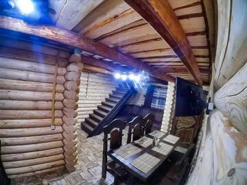 Фото номера Семейный люкс с балконом Лоджи Cottage Hata Zustrich г. Буковель 6