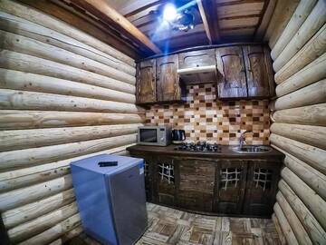 Фото номера Семейный люкс с балконом Лоджи Cottage Hata Zustrich г. Буковель 18