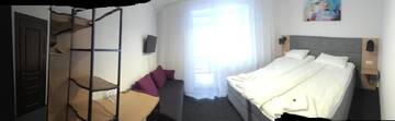 Фото номера Двухместный номер с 1 кроватью Отель Grofa Room г. Буковель 3