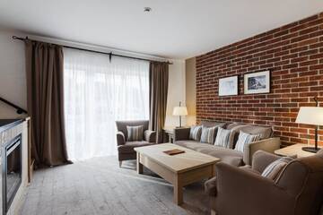Фото номера Апартаменты - Двухуровневые Отель AmstelSki г. Буковель 8