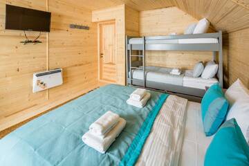 Фото номера Дом с 2 спальнями Отель Family Hotel Каскад г. Буковель 7