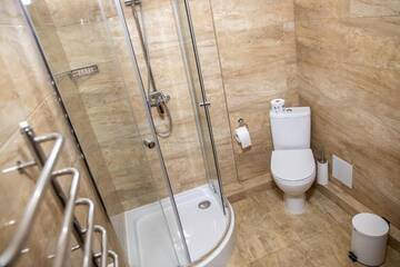 Фото номера Двухместный номер с 2 отдельными кроватями Отель Private Rooms in Grofa Hotel г. Буковель 19