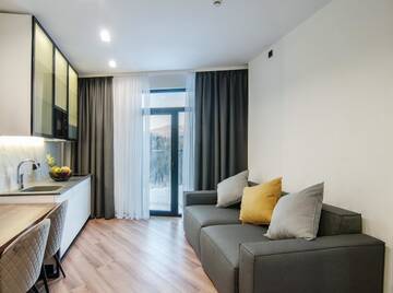 Фото номера Апартаменты с 2 спальнями Апарт-отели Mountain Residence Apartments &amp; Chalet г. Буковель 3