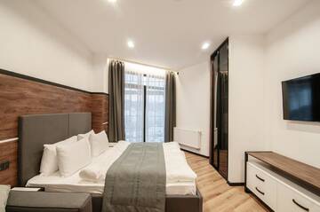 Фото номера Апартаменты с 1 спальней Апарт-отели Mountain Residence Apartments &amp; Chalet г. Буковель 4