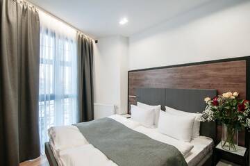 Фото номера Апартаменты с 2 спальнями Апарт-отели Mountain Residence Apartments &amp; Chalet г. Буковель 7