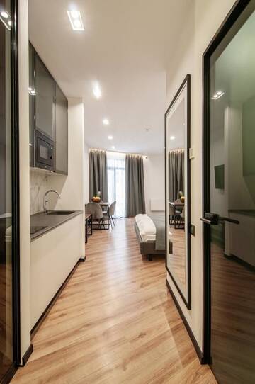 Фото номера Улучшенные апартаменты Апарт-отели Mountain Residence Apartments &amp; Chalet г. Буковель 3
