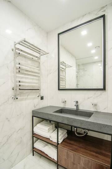 Фото номера Апартаменты с 1 спальней Апарт-отели Mountain Residence Apartments &amp; Chalet г. Буковель 6