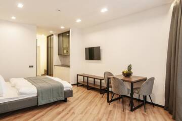 Фото номера Улучшенные апартаменты Апарт-отели Mountain Residence Apartments &amp; Chalet г. Буковель 6