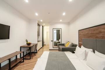 Фото номера Апартаменты-студио Апарт-отели Mountain Residence Apartments &amp; Chalet г. Буковель 4