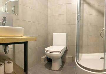 Фото номера Улучшенный номер с кроватью размера «king-size» Отель Loft Hotel г. Буковель 3