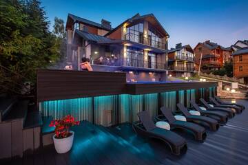 Фото номера Семейная вилла Vykrutasy 1 Виллы Stara Pravda Villas г. Буковель 4