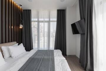 Фото номера Апартаменты с 2 спальнями Апарт-отели Beskyd Suites г. Буковель 19