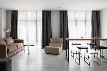 Фото номера Апартаменты с 2 спальнями Апарт-отели Beskyd Suites г. Буковель 15