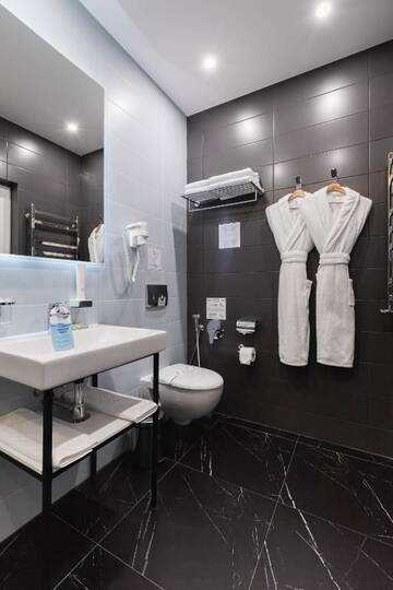 Фото номера Апартаменты с 2 спальнями Апарт-отели Beskyd Suites г. Буковель 20