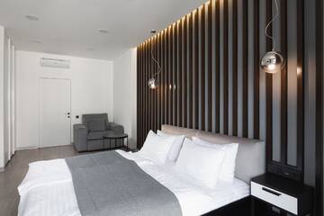 Фото номера Апартаменты с 1 спальней Апарт-отели Beskyd Suites г. Буковель 9
