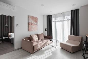 Фото номера Апартаменты-студио Апарт-отели Beskyd Suites г. Буковель 11